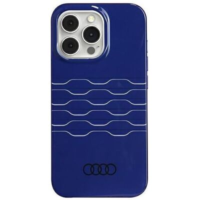 Audi iPhone 13 Pro Max MagSafe Hülle Blau - Handyhülle Audi iPhone 13 Pro Max MagSafe Hülle Blau - Handyhülle