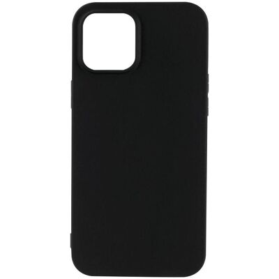 Essentials iPhone 12 Pro Max, TPU Rückseite, Schwarz - Handyhülle Essentials iPhone 12 Pro Max, TPU Rückseite, Schwarz - Handyhülle