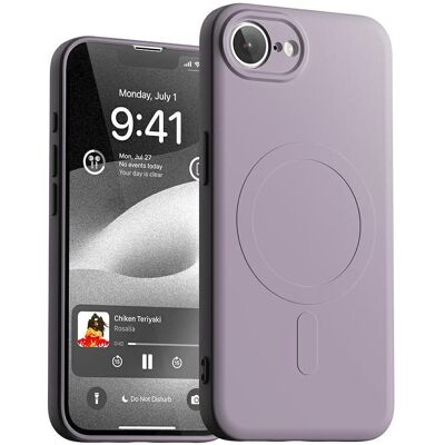 Mercury Etui Semi-Silicone MagSafe do iPhone 16e lawendowy (Apple iPhone 16e, Apple iPhone 17e), Smartphone Hülle, Violett Mercury Etui Semi-Silicone MagSafe do iPhone 16e lawendowy (Apple iPhone 16e, Apple iPhone 17e), Smartphone Hülle, Violett