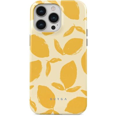 Burga iPhone 14 Pro Lemon Tart Hülle - Stoßfeste Schutzhülle Burga iPhone 14 Pro Lemon Tart Hülle - Stoßfeste Schutzhülle
