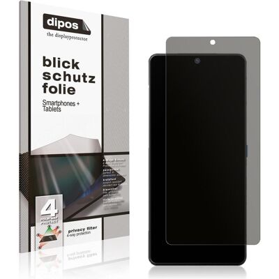 Dipos Blickschutzfolie 4-Way Privacy (Vivo iQOO 9), Smartphone Schutzfolie, Transparent Dipos Blickschutzfolie 4-Way Privacy (Vivo iQOO 9), Smartphone Schutzfolie, Transparent