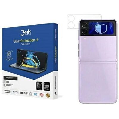 Samsung Galaxy Z Flip 3 5G SilberProtection Schutzfolie Samsung Galaxy Z Flip 3 5G SilberProtection Schutzfolie