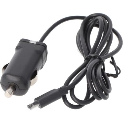AccuCell KFZ-Ladekabel Micro-USB - 1A, Auto Adapter, Schwarz AccuCell KFZ-Ladekabel Micro-USB - 1A, Auto Adapter, Schwarz