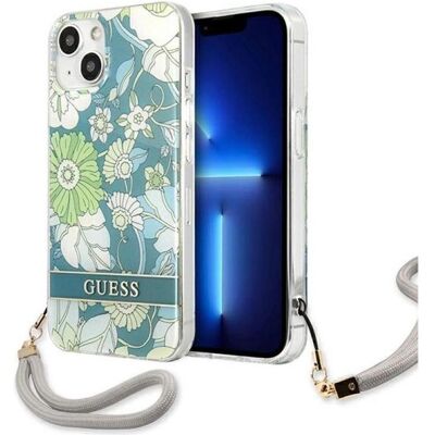 Guess GUHCP13SHFLSN iPhone 13 mini 5,4" zieloninis (Apple iPhone 13 mini), Smartphone Hülle, Grün Guess GUHCP13SHFLSN iPhone 13 mini 5,4" zieloninis (Apple iPhone 13 mini), Smartphone Hülle, Grün
