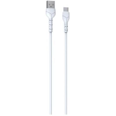 Devia Kintone Kabel USB - USB-C 1,0 m 2,1A weiss Set 30 Stück V2 (1 m, 10 W), USB Kabel Devia Kintone Kabel USB - USB-C 1,0 m 2,1A weiss Set 30 Stück V2 (1 m, 10 W), USB Kabel