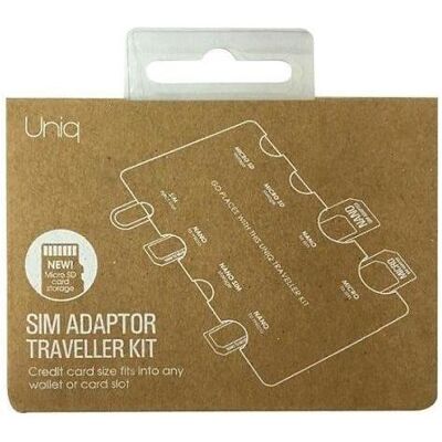 Uniq Traveller Kit 7in1 Organizer - SIM & microSD Uniq Traveller Kit 7in1 Organizer - SIM & microSD