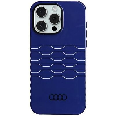 Audi iPhone 15 Pro Max Marineblau MagSafe Hülle - Handyhülle Audi iPhone 15 Pro Max Marineblau MagSafe Hülle - Handyhülle