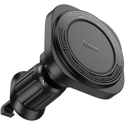 Hoco Magnetic Car Holder H28 for Apple iPhone mit MagSafe, Schwarz, Smartphone Halterung, Schwarz Hoco Magnetic Car Holder H28 for Apple iPhone mit MagSafe, Schwarz, Smartphone Halterung, Schwarz