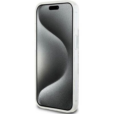 DKNY Silikonhülle mit Flüssigglitter für Apple iPhone 15 - Smartphone Hülle DKNY Silikonhülle mit Flüssigglitter für Apple iPhone 15 - Smartphone Hülle