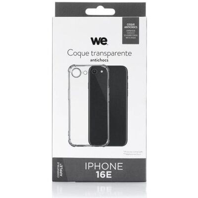 We-Vibe WE Coque de protection TPU APPLE IPHONE 16E Transparent (Apple iPhone 16e, Apple iPhone 17e), Smartphone Hülle, Transparent We-Vibe WE Coque de protection TPU APPLE IPHONE 16E Transparent (Apple iPhone 16e, Apple iPhone 17e), Smartphone Hülle, Transparent