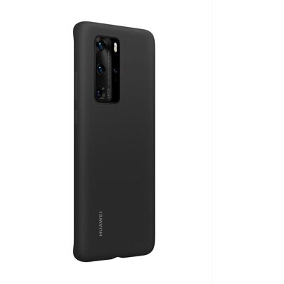 Huawei P40 Pro Silikonhülle - Schwarz Huawei P40 Pro Silikonhülle - Schwarz