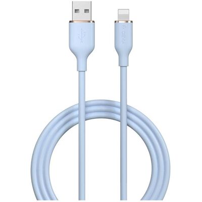 Fuego - Devia Jelly USB-A auf USB-C 1.2m - Blau - Kabel Fuego - Devia Jelly USB-A auf USB-C 1.2m - Blau - Kabel