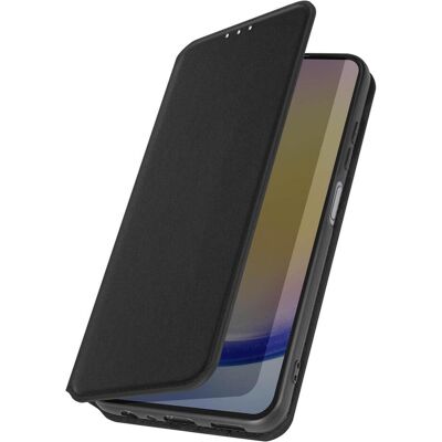 Avizar Flip-Hülle für Galaxy A25 mit Kartenfach - Schwarz Avizar Flip-Hülle für Galaxy A25 mit Kartenfach - Schwarz