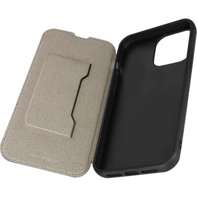 Akashi Lederhülle für iPhone 13 Pro - Kartenfach & Ständer Akashi Lederhülle für iPhone 13 Pro - Kartenfach & Ständer