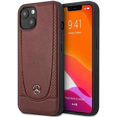Mercedes MEHCP15SARMRE iPhone 15 6.1" czerwony/red hardcase Leather Urban Bengale (Apple iPhone 13, Apple iPhone 14, Apple iPhone 15), Smartphone Hülle, Rot Mercedes MEHCP15SARMRE iPhone 15 6.1" czerwony/red hardcase Leather Urban Bengale (Apple iPhone 13, Apple iPhone 14, Apple iPhone 15), Smartphone Hülle, Rot