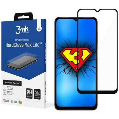 3MK HG Max Lite Samsung A02s Juoda/Juoda (Samsung Galaxy A02s), Smartphone Schutzfolie, Schwarz 3MK HG Max Lite Samsung A02s Juoda/Juoda (Samsung Galaxy A02s), Smartphone Schutzfolie, Schwarz