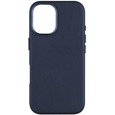 Fixed iPhone 16 Leder Blau - Hülle Fixed iPhone 16 Leder Blau - Hülle