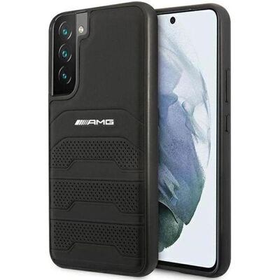 Mercedes AMG Lederhülle für Samsung Galaxy S22 Plus - Smartphone Case Mercedes AMG Lederhülle für Samsung Galaxy S22 Plus - Smartphone Case