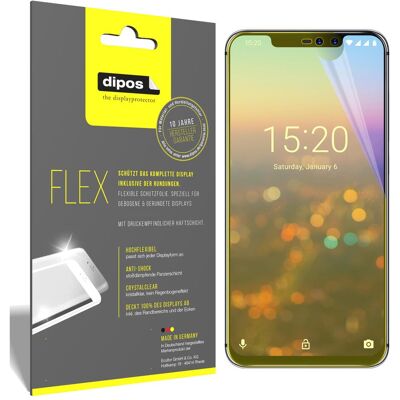 Dipos Displayschutzfolie Full-Cover 3D (Sony Xperia Z2), Smartphone Schutzfolie, Transparent Dipos Displayschutzfolie Full-Cover 3D (Sony Xperia Z2), Smartphone Schutzfolie, Transparent