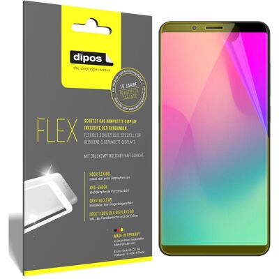 Dipos Displayschutzfolie Full-Cover 3D (ZTE Nubia Z18 Mini), Smartphone Schutzfolie, Transparent Dipos Displayschutzfolie Full-Cover 3D (ZTE Nubia Z18 Mini), Smartphone Schutzfolie, Transparent