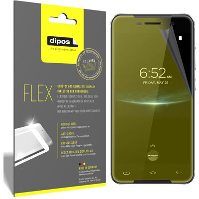 Dipos Displayschutzfolie Full-Cover 3D (Homtom HT37 Pro), Smartphone Schutzfolie, Transparent Dipos Displayschutzfolie Full-Cover 3D (Homtom HT37 Pro), Smartphone Schutzfolie, Transparent