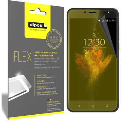 Dipos Displayschutzfolie Full-Cover 3D (Wieppo S6), Smartphone Schutzfolie, Transparent Dipos Displayschutzfolie Full-Cover 3D (Wieppo S6), Smartphone Schutzfolie, Transparent