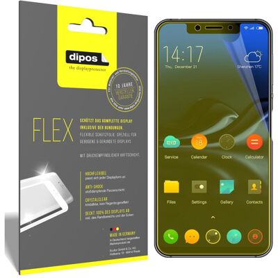 Dipos Displayschutzfolie Full-Cover 3D (Elephone A4), Smartphone Schutzfolie, Transparent Dipos Displayschutzfolie Full-Cover 3D (Elephone A4), Smartphone Schutzfolie, Transparent