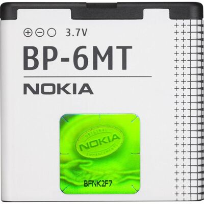 Nokia BP-6MT Batterie für Mobiltelefon Li-Ion 1050 mAh, Smartphone Akku Nokia BP-6MT Batterie für Mobiltelefon Li-Ion 1050 mAh, Smartphone Akku