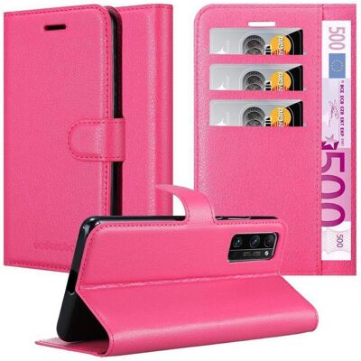 Honor 30 PRO Cherry Pink Buch-Style Schutzcase mit Kartenfächern & Ständer Honor 30 PRO Cherry Pink Buch-Style Schutzcase mit Kartenfächern & Ständer