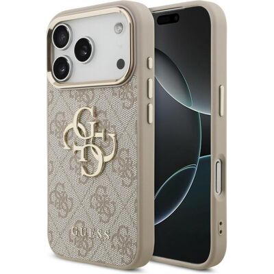 Guess - Hardcase 4G Big Classic Logo (GUHCP18L4GMGCPI) – iPhone 18 Pro – Pink (Apple iPhone 17 Pro, Apple iPhone 18 Pro), Smartphone Hülle, Gold, Pink Guess - Hardcase 4G Big Classic Logo (GUHCP18L4GMGCPI) – iPhone 18 Pro – Pink (Apple iPhone 17 Pro, Apple iPhone 18 Pro), Smartphone Hülle, Gold, Pink