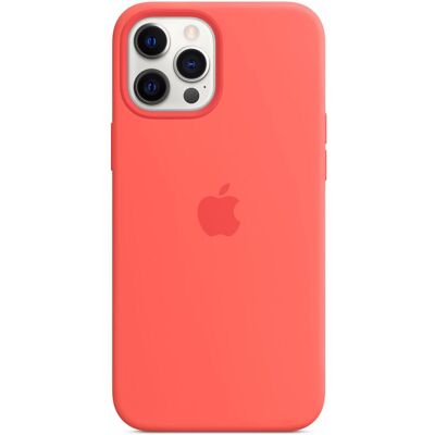 Silikon Case (Apple iPhone 12 Pro Max), Smartphone Hülle, Pink Silikon Case (Apple iPhone 12 Pro Max), Smartphone Hülle, Pink