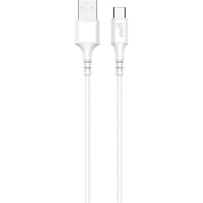 GEAR Gen2 2m Weiß USB-A-USB-C Ladekabel GEAR Gen2 2m Weiß USB-A-USB-C Ladekabel