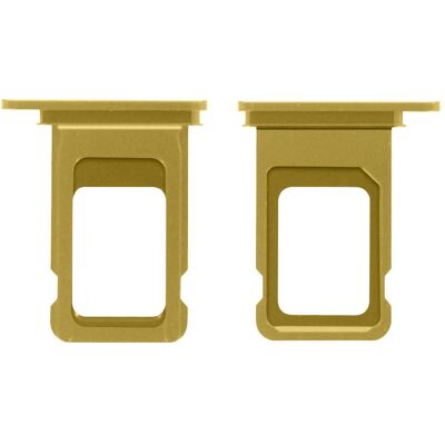 Clappio - iPhone 11 Nano-SIM Tray - Gold - Replacement - Zubehör Clappio - iPhone 11 Nano-SIM Tray - Gold - Replacement - Zubehör