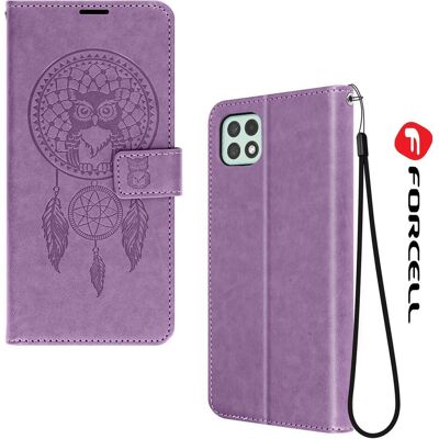 Forcell Galaxy A22 5G Hülle und Ständer Mandala Traumfänger Forcell Galaxy A22 5G Hülle und Ständer Mandala Traumfänger