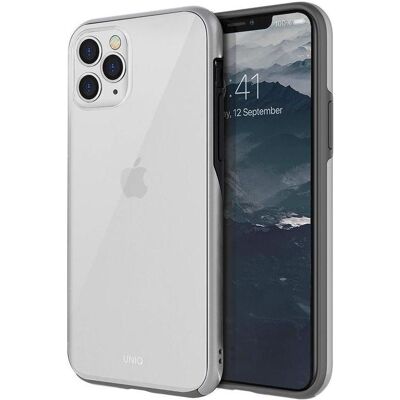 Uniq Unique case Vesto Hue iPhone 11 Pro Max silver (Apple iPhone 11 Pro Max), Smartphone Hülle, Silber, Transparent Uniq Unique case Vesto Hue iPhone 11 Pro Max silver (Apple iPhone 11 Pro Max), Smartphone Hülle, Silber, Transparent