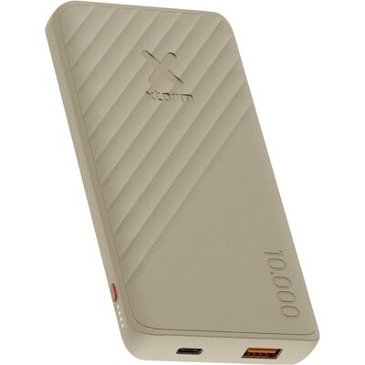Xtorm Powerbank 10.000mAh Go2 - Schnellladung, Kompakt, Beige Xtorm Powerbank 10.000mAh Go2 - Schnellladung, Kompakt, Beige