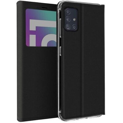 We-Vibe WE Etui folio CLASSIQUE SAMSUNG GALAXY A51 Noir: anti-chocs - léger - ultra-fin (Samsung Galaxy A51), Smartphone Hülle, Schwarz We-Vibe WE Etui folio CLASSIQUE SAMSUNG GALAXY A51 Noir: anti-chocs - léger - ultra-fin (Samsung Galaxy A51), Smartphone Hülle, Schwarz