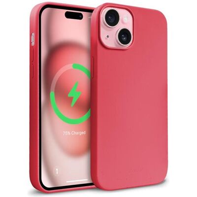 Crong Color Cover Magnetic - iPhone 15 MagSafe Hülle (Rosa) (Apple iPhone 15), Smartphone Hülle, Pink, Rosa Crong Color Cover Magnetic - iPhone 15 MagSafe Hülle (Rosa) (Apple iPhone 15), Smartphone Hülle, Pink, Rosa
