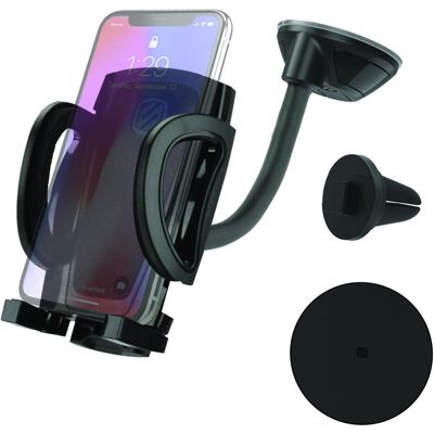 Scosche STUCKUP 4in1 Universal-Halterungsset, Smartphone Halterung, Schwarz Scosche STUCKUP 4in1 Universal-Halterungsset, Smartphone Halterung, Schwarz