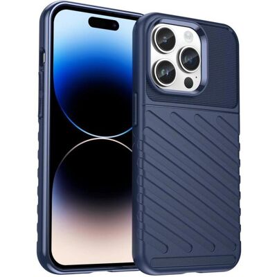Hurtel Blau Thunder Case iPhone 14 Pro - Handyhülle Hurtel Blau Thunder Case iPhone 14 Pro - Handyhülle