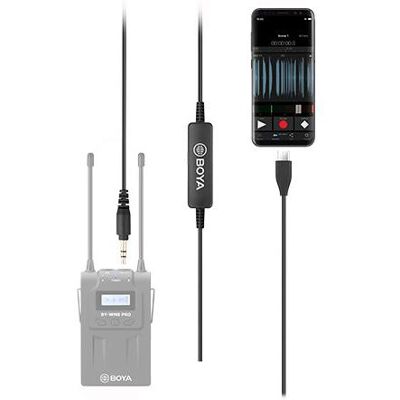 Boya 35C USB-C Audioadapter - Mikrofonanschluss Boya 35C USB-C Audioadapter - Mikrofonanschluss