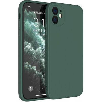 Screenguard Liquid Silicone Case (Apple iPhone 12 mini), Smartphone Hülle, Grün Screenguard Liquid Silicone Case (Apple iPhone 12 mini), Smartphone Hülle, Grün