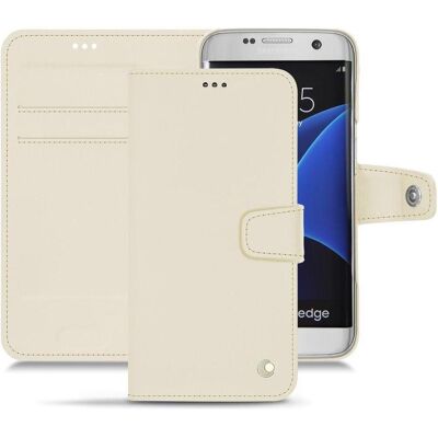 Noreve Lederschutzhülle Wallet (Samsung Galaxy S7 Edge), Smartphone Hülle, Weiss Noreve Lederschutzhülle Wallet (Samsung Galaxy S7 Edge), Smartphone Hülle, Weiss