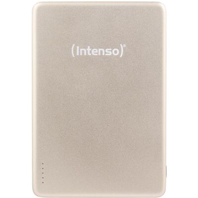 Intenso Power bank POWER BANK USB 5000MAH MAG/CHAMPAGNE 7344021 (5000 mAh, 19.25 Wh), Powerbank, Gold Intenso Power bank POWER BANK USB 5000MAH MAG/CHAMPAGNE 7344021 (5000 mAh, 19.25 Wh), Powerbank, Gold