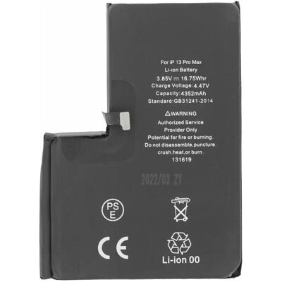 OEM New Battery for iPhone 13 Pro Max without Logo, Smartphone Akku OEM New Battery for iPhone 13 Pro Max without Logo, Smartphone Akku