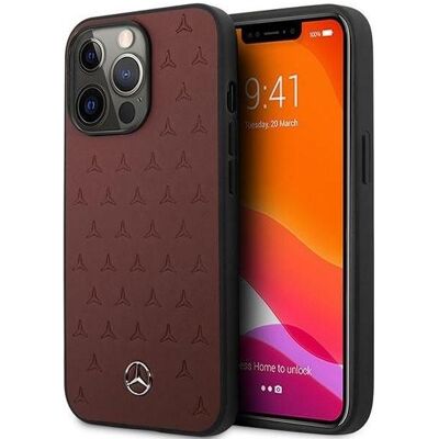 Mercedes MEHCP13LPSQRE iPhone 13 Pro (Apple iPhone 13 Pro), Smartphone Hülle, Rot Mercedes MEHCP13LPSQRE iPhone 13 Pro (Apple iPhone 13 Pro), Smartphone Hülle, Rot