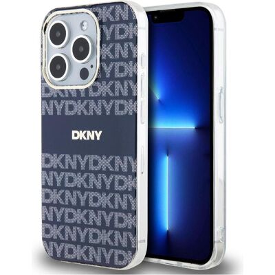 DKNY Hülle für iPhone 15 Pro - Stoßfest, MagSafe, Blau DKNY Hülle für iPhone 15 Pro - Stoßfest, MagSafe, Blau