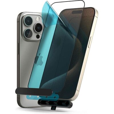 Ringke iPhone 15 Pro Bildschirmschutz Premium gehärtetes Glas - Transparent Ringke iPhone 15 Pro Bildschirmschutz Premium gehärtetes Glas - Transparent