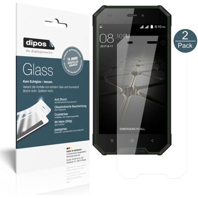 Dipos Displayschutz Anti-Shock (Blackview BV4000 Pro), Smartphone Schutzfolie, Transparent Dipos Displayschutz Anti-Shock (Blackview BV4000 Pro), Smartphone Schutzfolie, Transparent
