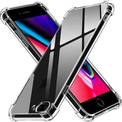 Screenguard Crystal Clear Case Bumper (Apple iPhone 8 Plus), Smartphone Hülle, Transparent Screenguard Crystal Clear Case Bumper (Apple iPhone 8 Plus), Smartphone Hülle, Transparent